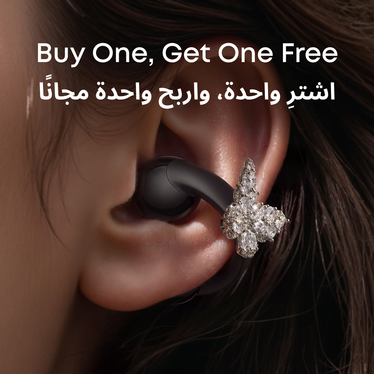 soundcore C50i | Open-Ear Clip-On Earbuds with Adaptive Comfort+Soundcore by Anker C50i Accessory