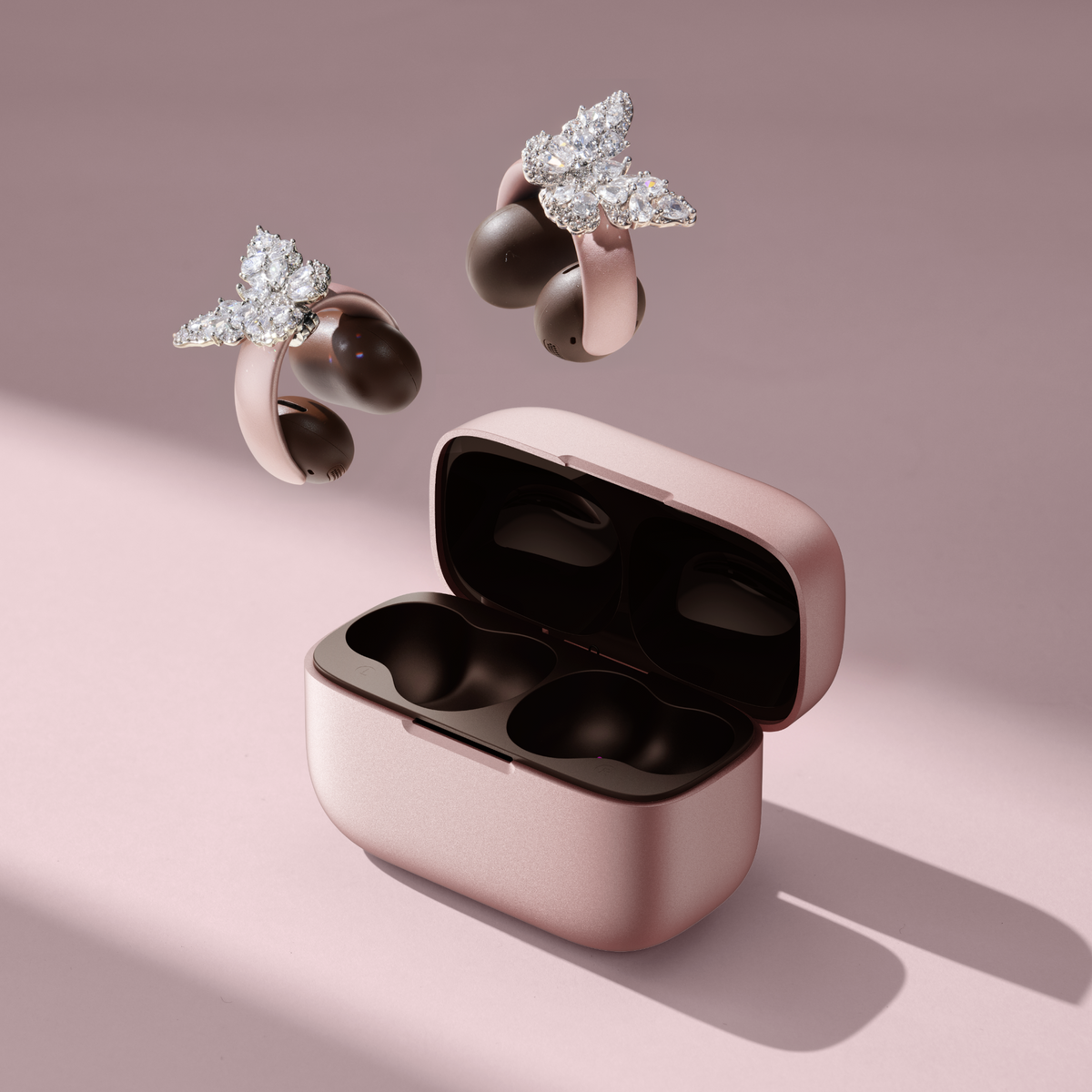 soundcore AeroClip Open Ear Headphone + Stylish Butterfly Accessory | Exclusive Design for soundcore AeroClip