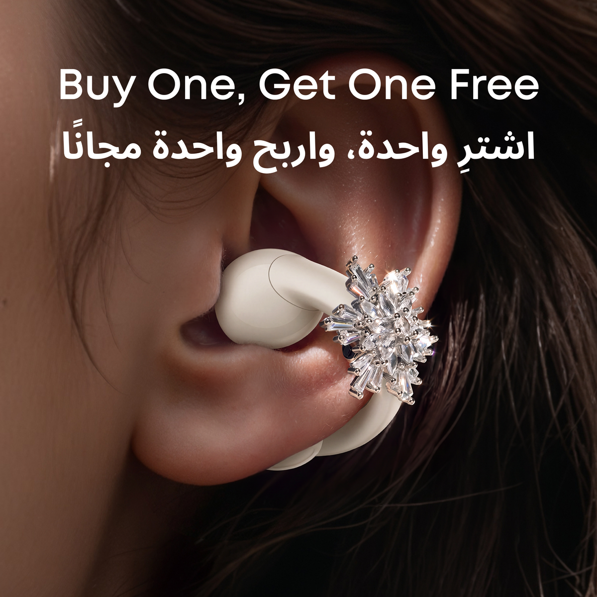 soundcore C50i | Open-Ear Clip-On Earbuds with Adaptive Comfort+Soundcore by Anker C50i Accessory