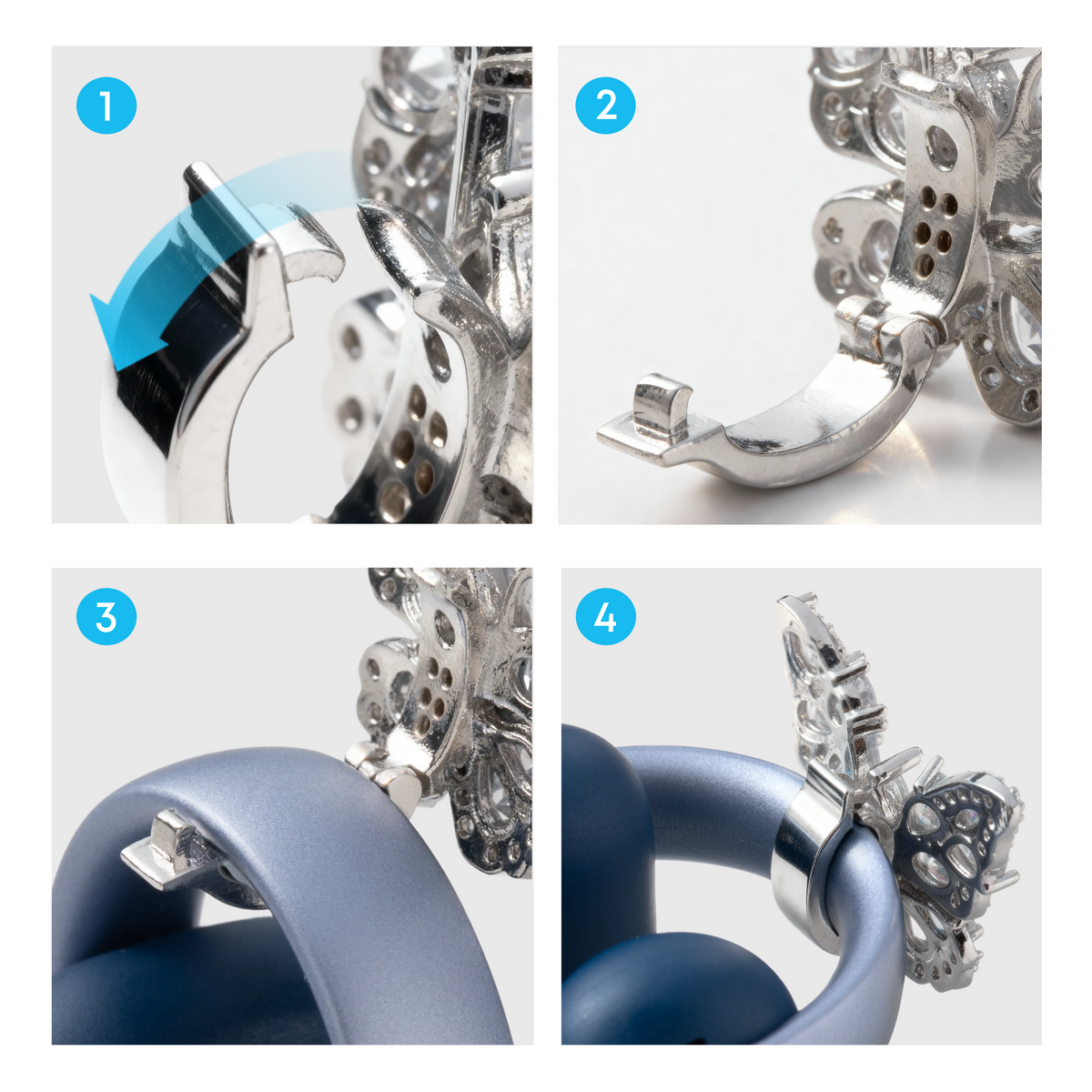 soundcore AeroClip Open Ear Headphone + Stylish Butterfly Accessory | Exclusive Design for soundcore AeroClip