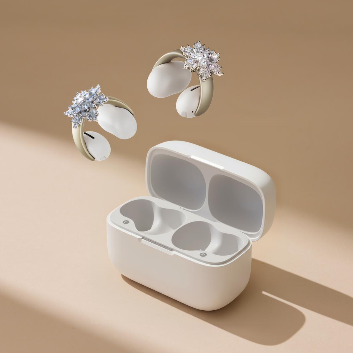 soundcore AeroClip Open Ear Headphone + Stylish Butterfly Accessory | Exclusive Design for soundcore AeroClip
