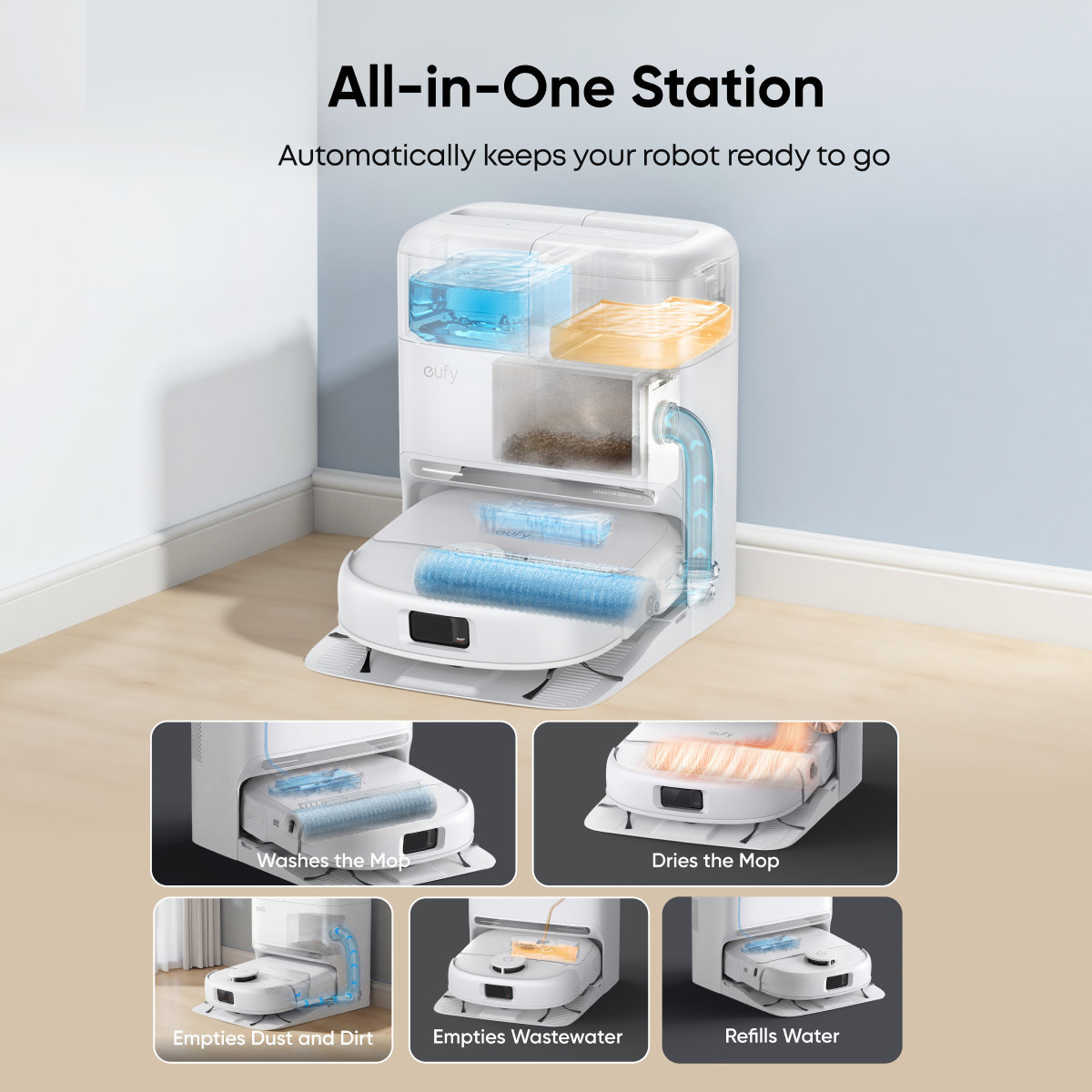 eufy Omni C28 Robot Vacuum Cleaner