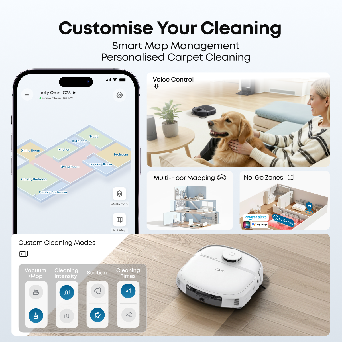 eufy Omni C28 Robot Vacuum Cleaner