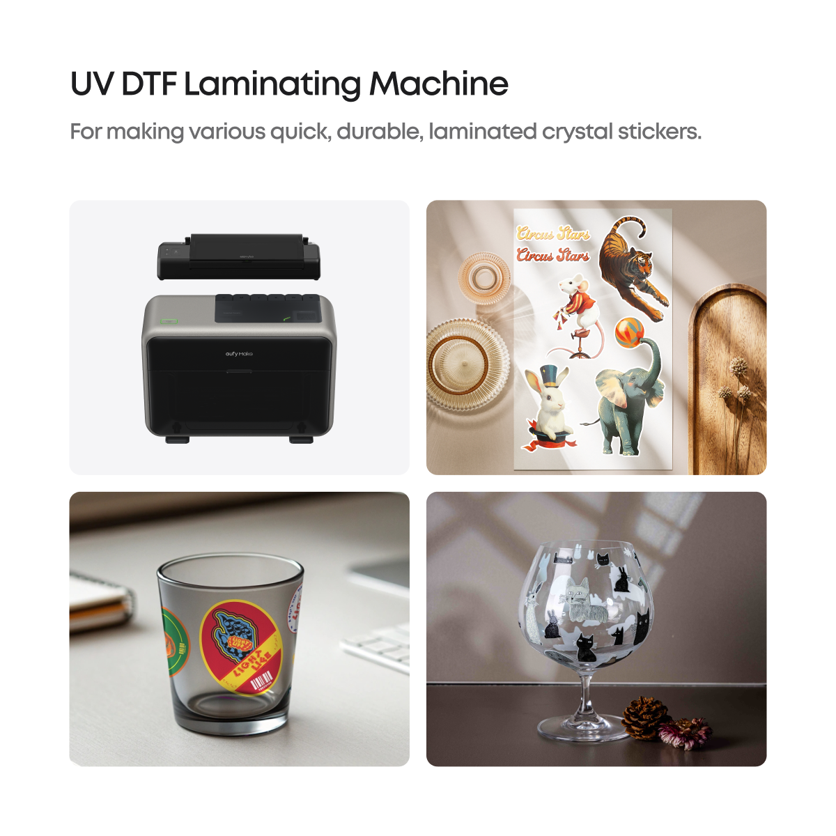 eufyMake UV DTF Laminating Machine for UV Printer E1