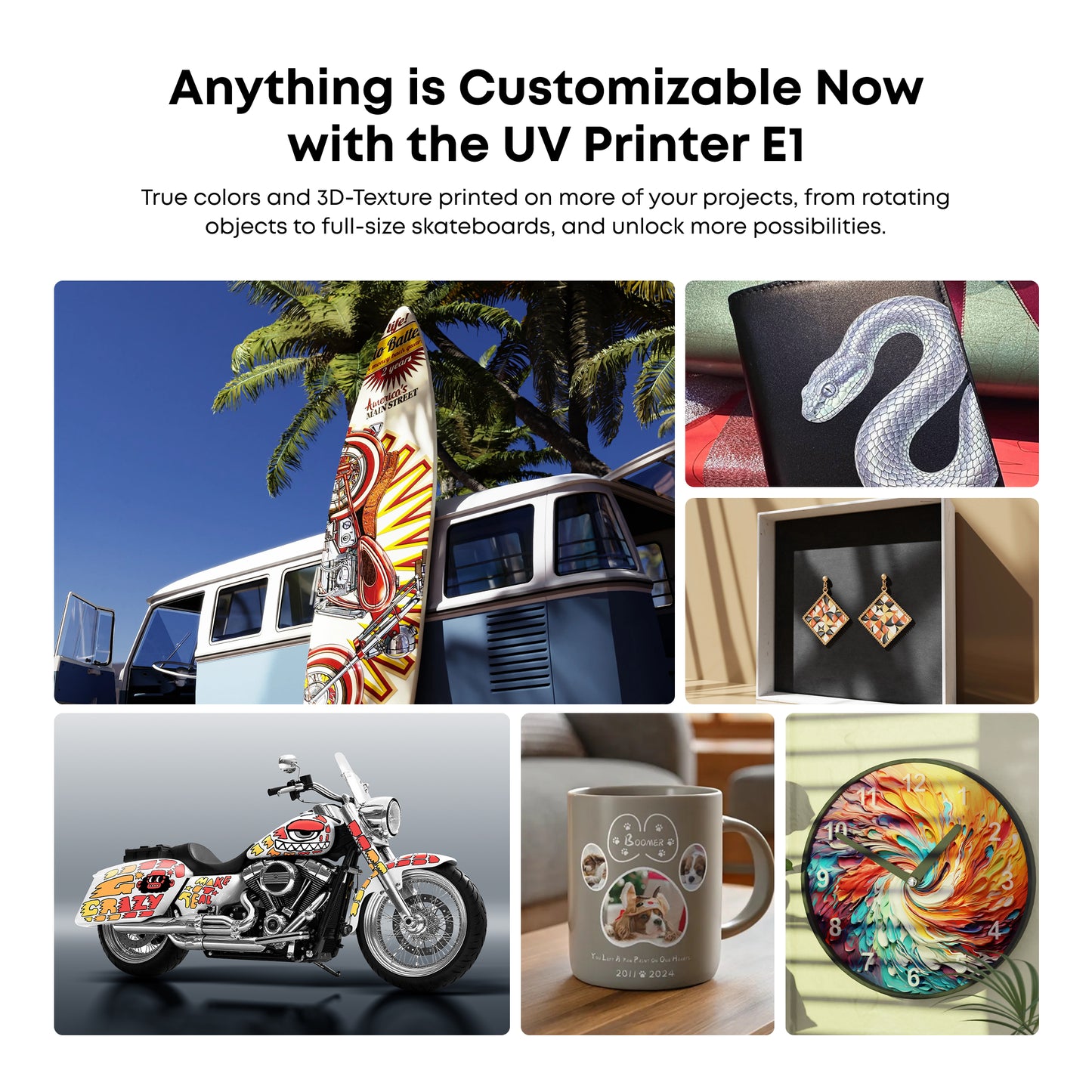 eufyMake E1 Personal 3D-Texture UV Printer