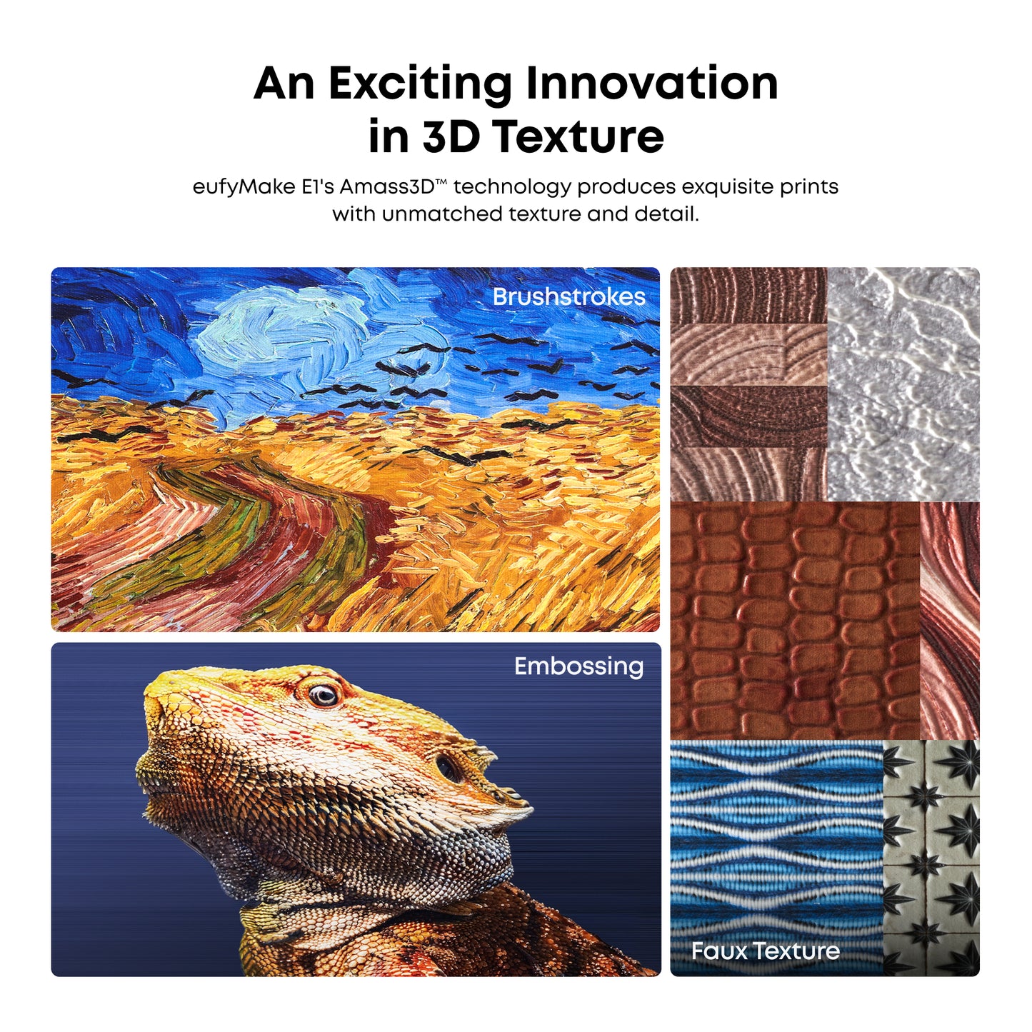 eufyMake E1 Personal 3D-Texture UV Printer
