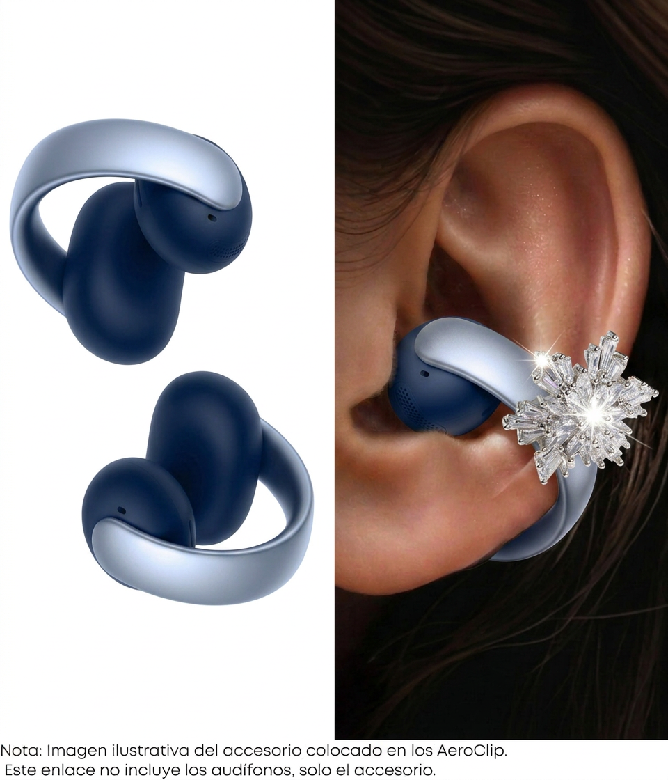 soundcore AeroClip Open Ear Headphone + Stylish Butterfly Accessory | Exclusive Design for soundcore AeroClip