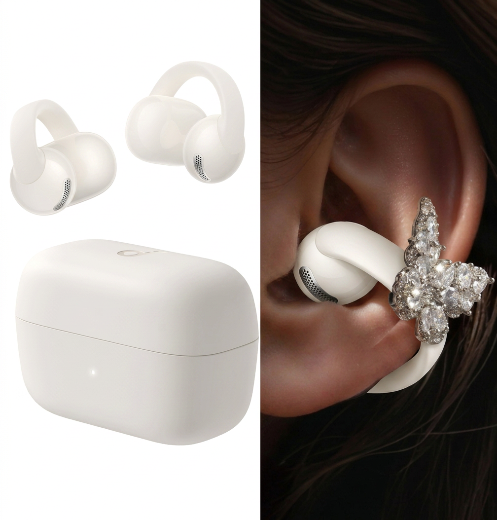 soundcore C50i | Open-Ear Clip-On Earbuds with Adaptive Comfort+Soundcore by Anker C50i Accessory