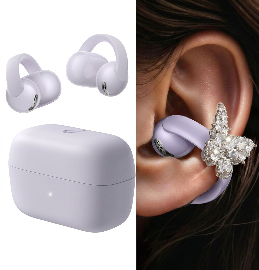 soundcore C50i | Open-Ear Clip-On Earbuds with Adaptive Comfort+Soundcore by Anker C50i Accessory