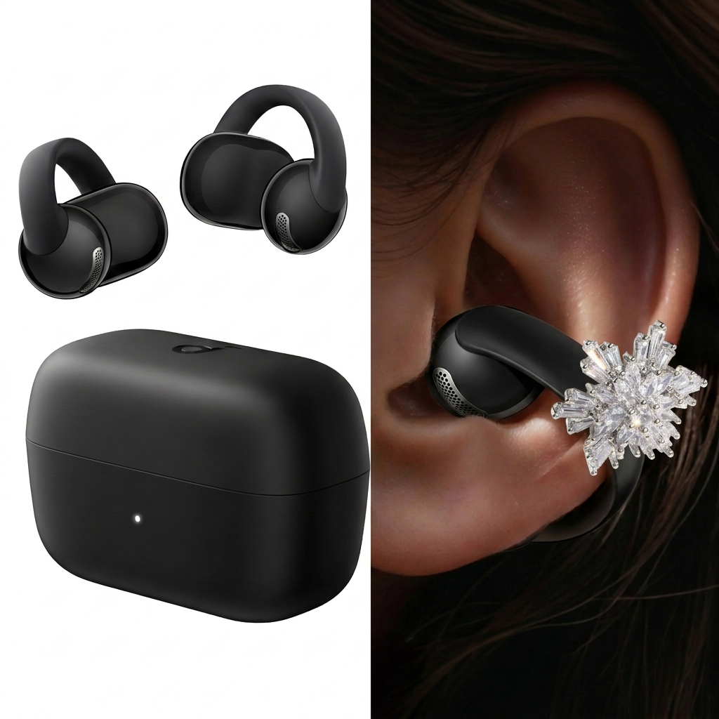 soundcore C50i | Open-Ear Clip-On Earbuds with Adaptive Comfort+Soundcore by Anker C50i Accessory