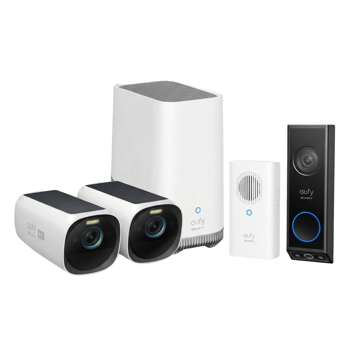 eufyCam S330 (eufyCam 3) + eufy Video Doorbell E340 With Chime