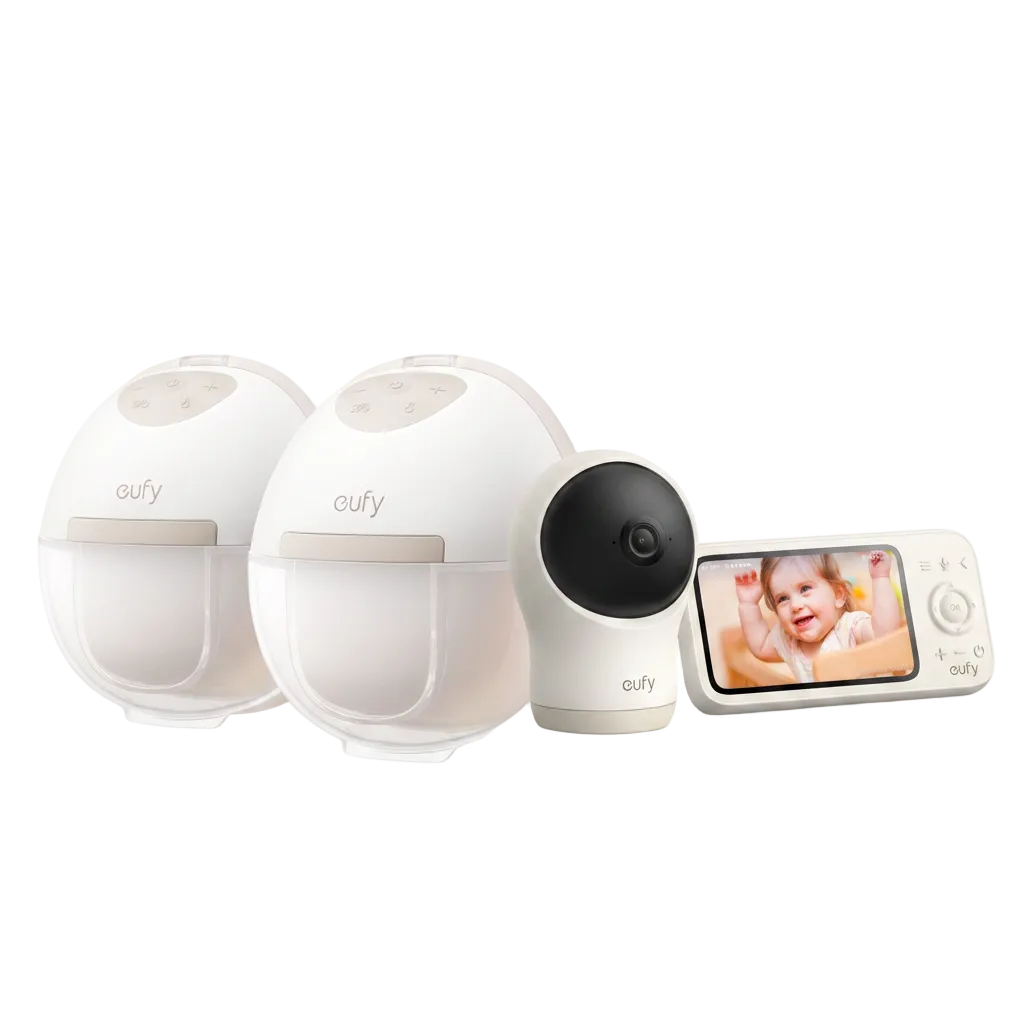 eufy Baby Monitor C10 + eufy Wearable Breast Pump E20