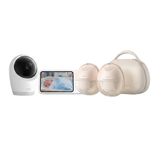 eufy Baby Monitor E21 + eufy Wearable Breast Pump S1 Pro