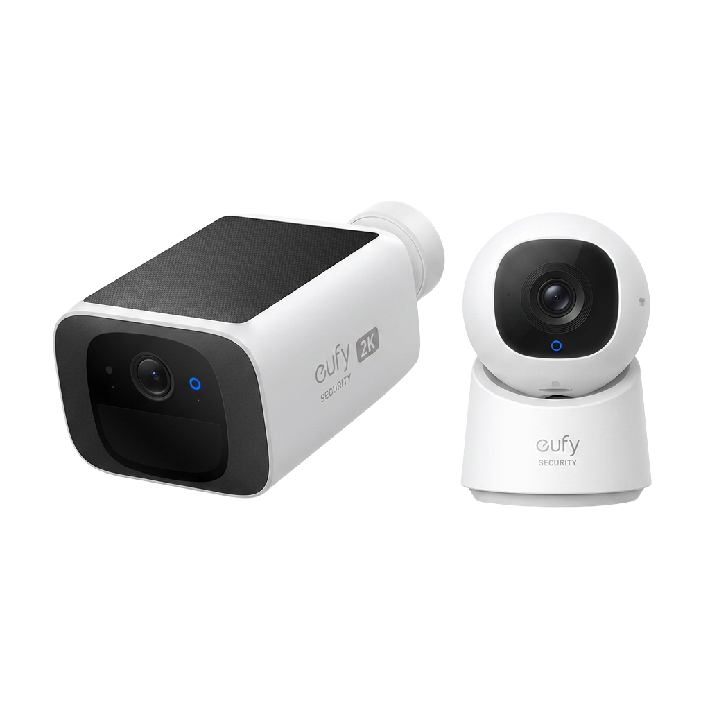 eufy SoloCam S220 + eufy C220 Indoor Cam