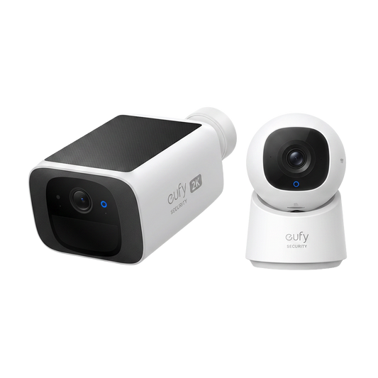 eufy SoloCam S220 + eufy C220 Indoor Cam