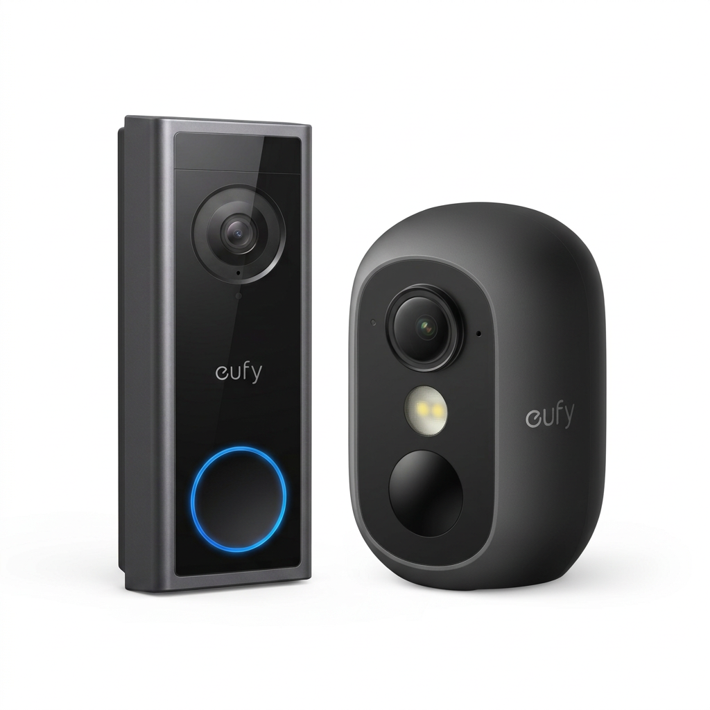 eufy Video Doorbell C30 + eufy Camera C35